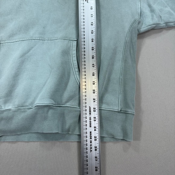 TNA Hoodie Women's Size 3 Sage Green Oversized Fleece Pullover Outdoor Cozy - Picture 5 of 6